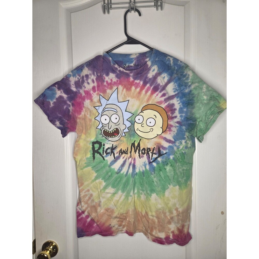 Rick and Morty adultswim tiedye tshirt